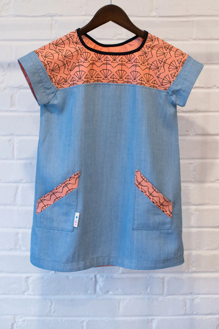 Robe à manche courte Créations ADADA